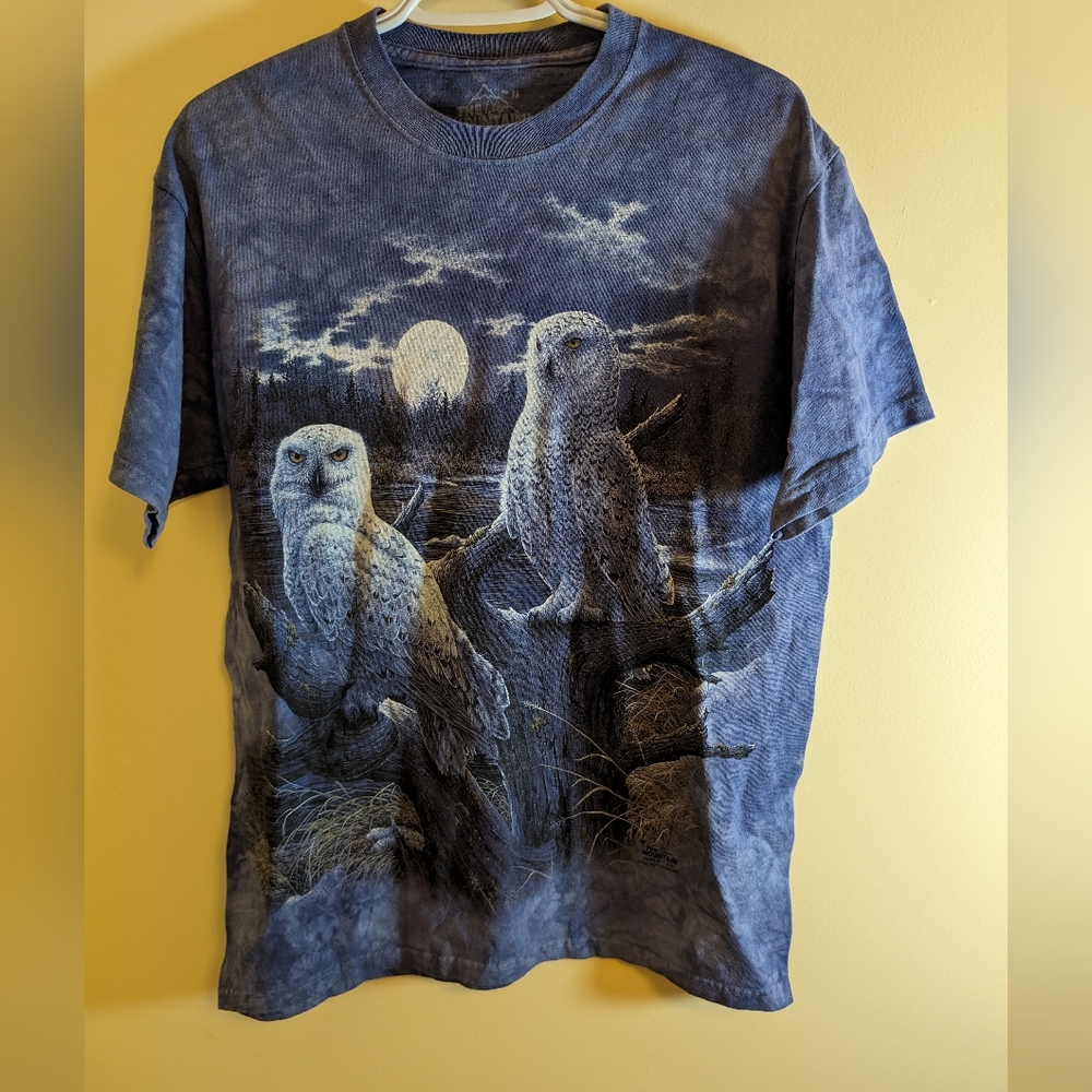 Tie Dye Owl T-Shirt By The Mountain